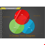 Get Organized with Our Venn Diagram Template example document template