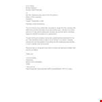Professional Resignation Letter With Reason Template example document template
