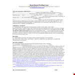 Rental Lease Transfer Letter Example | Security, Landlord, Agent, Deposit, Tenant example document template