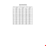 Military Time Conversion Chart Minutes To Decimals example document template