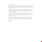 Reference Letter for Parent - Always Sister: Joanne example document template