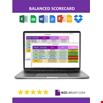 Balanced Scorecard Spreadsheet example document template