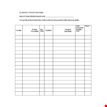 Retail Product Inventory - Manage and Track Your Product Inventory Efficiently example document template