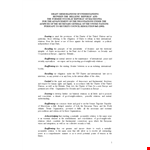 Memorandum of Understanding Template | Secure MOU for Macedonia Republic example document template