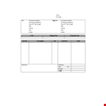Create a Company Purchase Order | Easy PO Template example document template