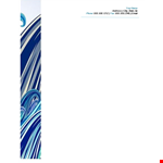 Create a Professional Letterhead | Customizable & Printable example document template 