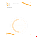 Customizable Letterhead Template with Professional Designs example document template 