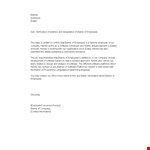 Proof of Employment Letter - Create Professional Documents Quickly | Software Company example document template