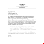 Sales And Marketing Job Application Letter example document template
