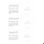 Hourly Desk Calendar example document template