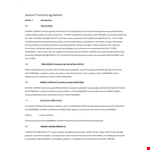 Franchise Agreement - Complete Guide for Franchisees and Companies example document template