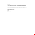Applying for Procter & Gamble Internship Application as a Student example document template