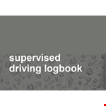 Track Your Driving Hours and Conditions with the Drivers Daily Log example document template
