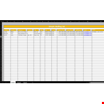 Email List Template - Easily Manage Addresses and Phone Numbers example document template