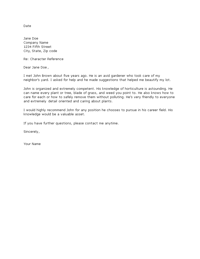 Extremely Knowledgeable Reference Letter extremely-knowledgeable-reference-letter