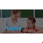 Teacher Powerpoint example document template 
