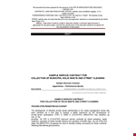 Create a Binding Contract with our Contractor Template example document template
