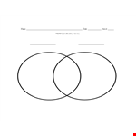 Venn Diagram Example Form example document template