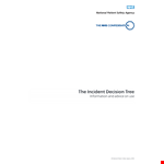 Safety Incident Decision Tree Template for Patient and Individual Incident Incidents example document template