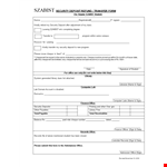 Send a Security Deposit Return Letter to Office, Student with Cheque example document template