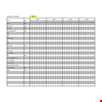 Get Organized with Our Chore Chart Template - Simple and Effective example document template