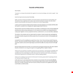 Teacher appreciation speech example document template