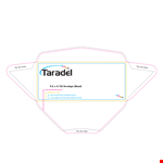 Customizable Envelope Templates - Choose Your Perfect Design example document template