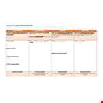 Program Logic Model Template | Activities & Outcomes example document template