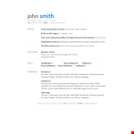 Professional Curriculum Vitae Template | Customize in Minutes example document template