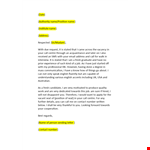 Applying Job at a Call Centre as a Fresh Candidate example document template