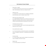 Create Winning Job Proposals: Free Template & Tips example document template