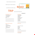 Ultimate Family Packing List for Vacation: Essential Water and Clothes checklist example document template