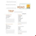 Ultimate Family Packing List for Vacation: Essential Water and Clothes checklist example document template 