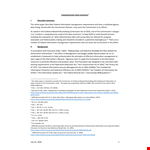 Data Comprehensive example document template