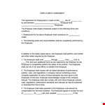 Contract Template example document template 