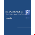 Social Media Market Research Proposal Template | Advertising, Users, Facebook example document template 