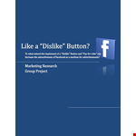 Social Media Market Research Proposal Template | Advertising, Users, Facebook example document template