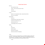 Newborn Packing Checklist example document template 