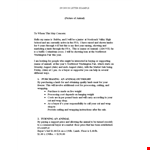 Official "To Whom It May Concern" Letter Template example document template