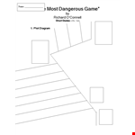 Create Engaging Plots with Our Free Plot Diagram Template - Richard & Dangerous example document template