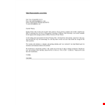 Sales Representative Cover Letter example document template