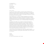 Job Application Letter For Fresh Graduate Teacher example document template 