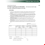 Authorize Overtime Usage with Request Form – Section Supervisor example document template