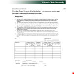 Authorize Overtime Usage with Request Form – Section Supervisor example document template 