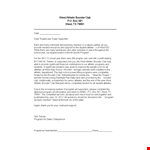 Sales Letter Template - Boost Your Athletic Program example document template