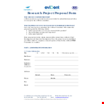 Research Proposal Template | Project | Evident Yarra example document template