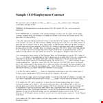 Hospital Employment Contract - Ensuring Clarity in Paragraphs and Shall example document template