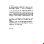 Free Letter Of Recommendation For Employment example document template