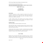 Consulting Proposal Template for Project, Utilities, and Construction Drawings example document template
