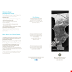 Trifold Domestic Violence Brochure example document template